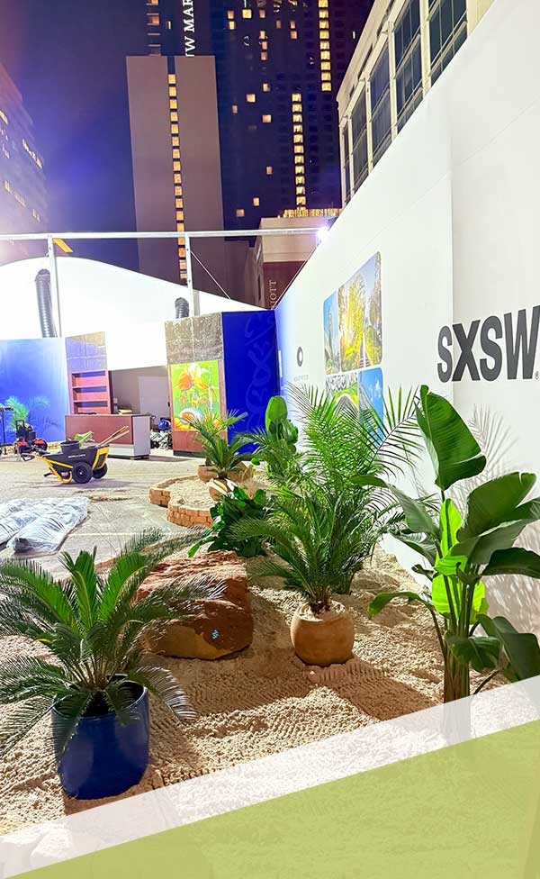 Blade Runner Designs SXSW Landscapes